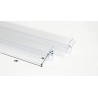 Deante kpl. uszczelek dolnych na szyby ruchome (2 szt.) transparentne do szyb 6 mm długość 790 mm (seria kerria)