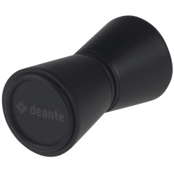 Deante uchwyt okrągły do drzwi kabin nero grubość szyby: 4 - 10 mm (seria kerria plus) z logo