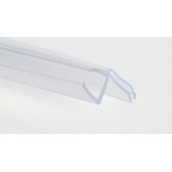 Deante uszczelka 2-piórowa transparentna do szyb 6 mm długość 1960 mm (seria kerria plus)