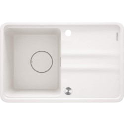 Deante zlewozmywak Momi alabaster granit 1k z/ko 670x440x230 mm