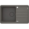 Deante zlewozmywak Momi antracyt metalik granit 1k z/o 780x500x230 mm