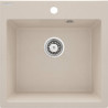 Deante zlewozmywak Evora beż granit 1k 500x500x216, 3,5