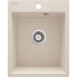 Deante zlewozmywak Corio beżowy granit 1k b/o 400x500x211, 3,5