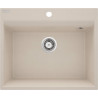 Deante zlewozmywak Corio beżowy granit 1k b/o 600x500x216, 3,5
