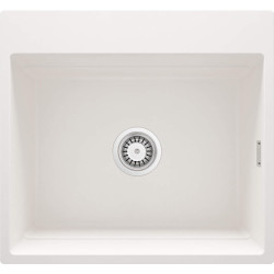 Deante zlewozmywak Magnetic alabaster granit 1k 560x520x220, 3,5