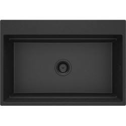 Deante zlewozmywak Magnetic grafit metalik granit 1k 760x520x220, 3,5