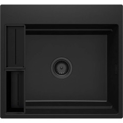 Deante zlewozmywak Magnetic nero granit 1k 560x520x220, 3,5