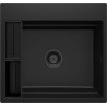 Deante zlewozmywak Magnetic nero granit 1k 560x520x220, 3,5