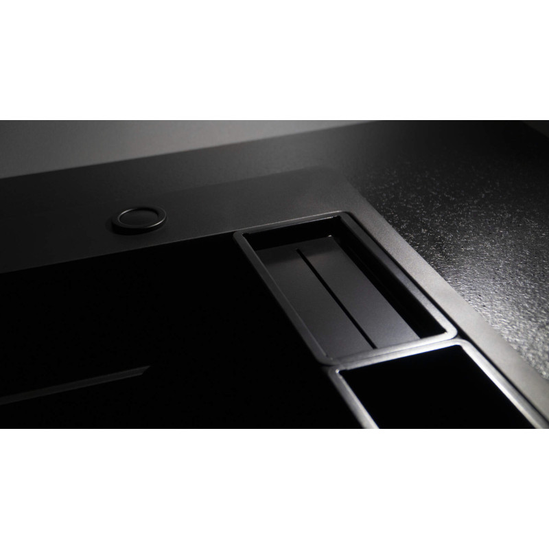 Deante zlewozmywak Magnetic nero granit 1k 760x520x220, 3,5