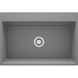 Deante zlewozmywak Magnetic szary metalik granit 1k 760x520x220, 3,5
