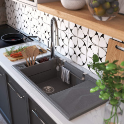 Deante Magnetic stal szczotkowana komplet akcesoriów