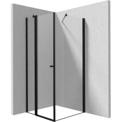 Deante KERRIA PLUS - Kabina prysznicowa kwadratowa 80x80 cm - nero
