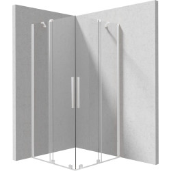 Deante kabina prizma bianco 90x90 cm