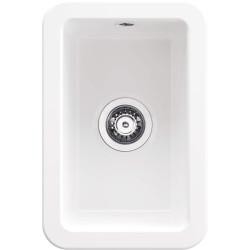 Deante zlewozmywak Lumi ceramiczny biały 1k b/o 304x457x203, 3,5