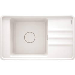 Deante zlewozmywak Momi alabaster granit 1k z/o 820x500x230 mm