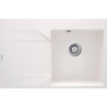 Deante zlewozmywak Evora alabaster granit lewy 1k z/o 760x500x195, 3,5