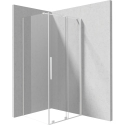 Deante kabina prizma bianco 100x90 cm