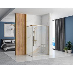 Rea kabina prysznicowa 80x100x195 szkło transparent Solar gold