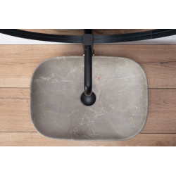 Rea umywalka nablatowa Livia Beige Matt