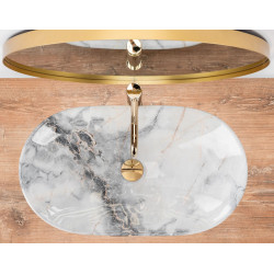 Rea umywalka nablatowa Royal Granit Shiny
