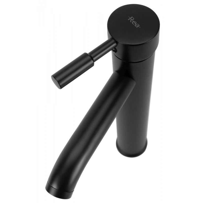 Rea Bateria Umywalkowa Wysoka Graf czarna