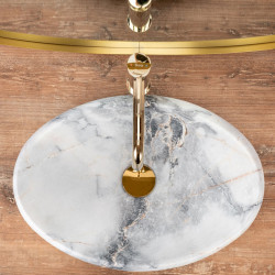 Rea umywalka nablatowa Linda Granit Matt