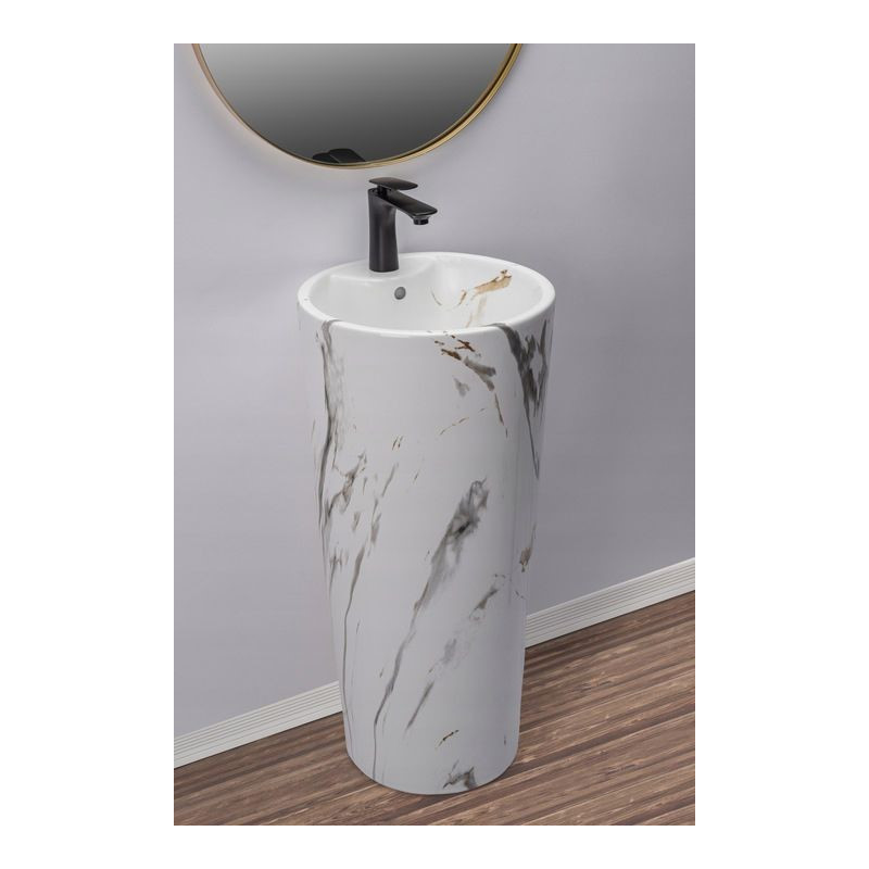 Rea umywalka wolnostojąca Blanka Marble Matt