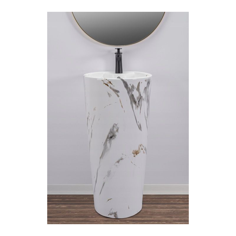 Rea umywalka wolnostojąca Blanka Marble Matt