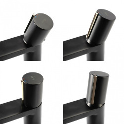 Rea Bateria Umywalkowa Niska Icon czarna/złota