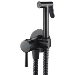 Rea Bateria Bidetowa Ścienna Loop Lungo czarna