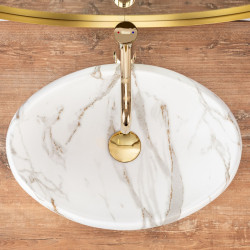 Rea umywalka nablatowa Linda Lava Matt