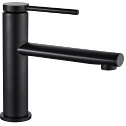 Rea Bateria Umywalkowa Niska Oval czarna