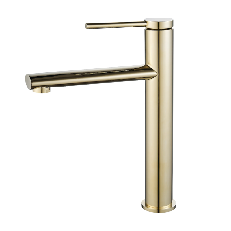 Rea Bateria Umywalkowa Wysoka Oval złota