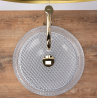 Rea umywalka nablatowa Cristal 35 transparent
