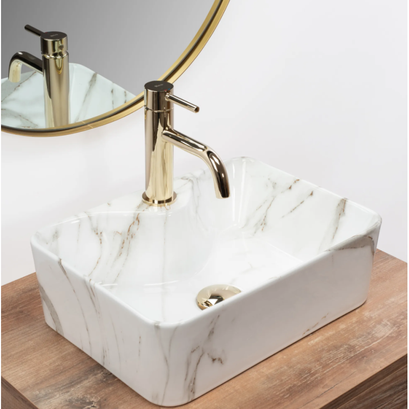 Rea umywalka nablatowa Kelly Mini Aiax Shiny