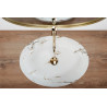 Rea umywalka nablatowa Queen Carrara Shiny