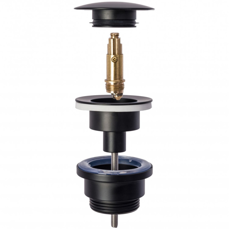 Rea okrągły Korek Klik-Klak Uniwersalny czarny