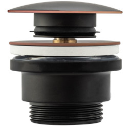 Rea okrągły Korek Klik-Klak Uniwersalnyczarny Przecierany