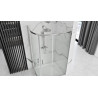 Rea kabina prysznicowa Look chrom 90x90