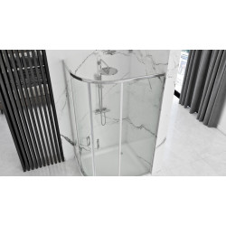 Rea kabina prysznicowa Look chrom 90x90