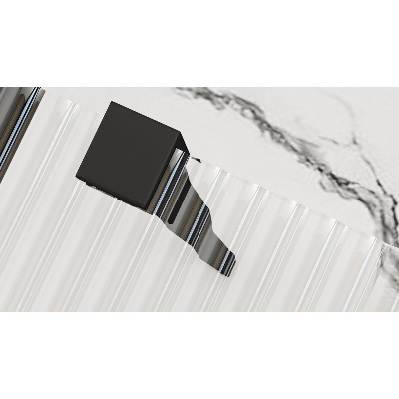 Rea ścianka prysznicowa 100x195 Aero Intimo black