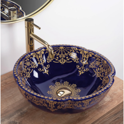 Rea umywalka nablatowa Marina Blue