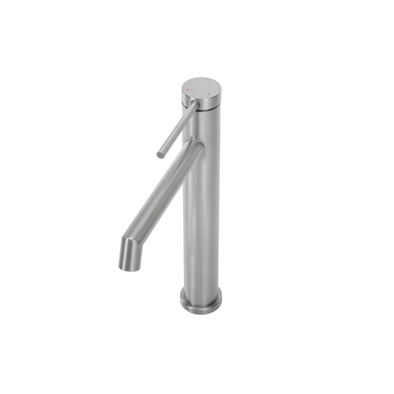 Rea Bateria Umywalkowa Wysoka Foss Nikiel szczotkowany