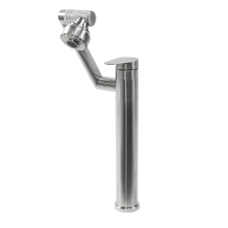 Rea Bateria Umywalkowa Wysoka Paco Nikiel szczotkowany