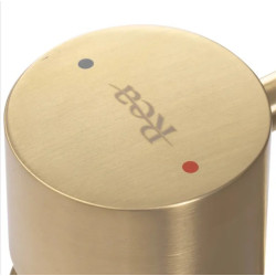 Rea bateria umywalkowa wysoka Tess złoto szczotkowane