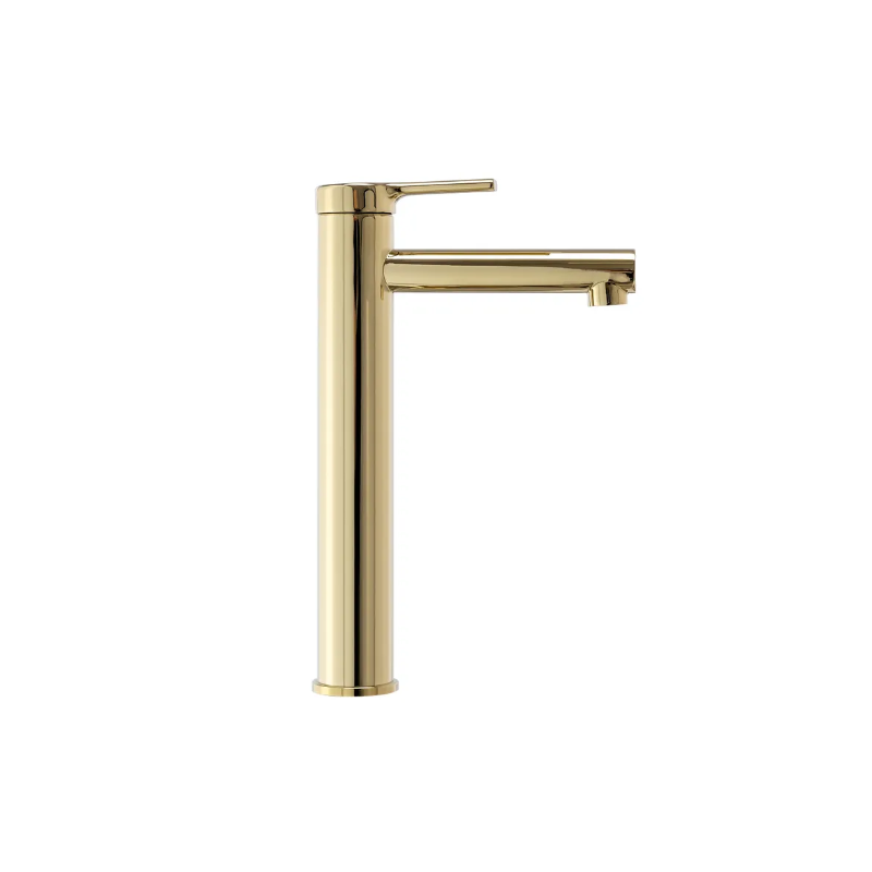 Rea bateria umywalkowa wysoka Pixel złota