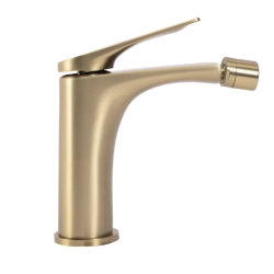 Rea Bateria Bidetowa Stojąca Avalon złota szczotkowana