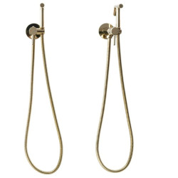 Rea Bateria Bidetowa Ścienna Loop Lungo złota