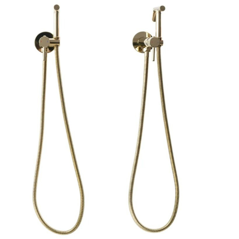 Rea Bateria Bidetowa Ścienna Loop Lungo złota