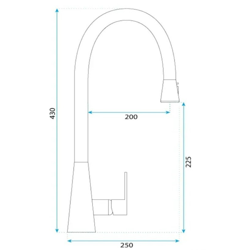 Rea Bateria Kuchenna Mild czarna